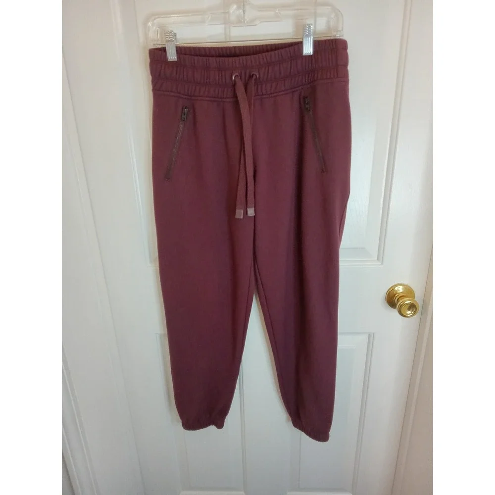 Athleta Size Small Burgundy Red‎ Maroon Bounce Back Jogger